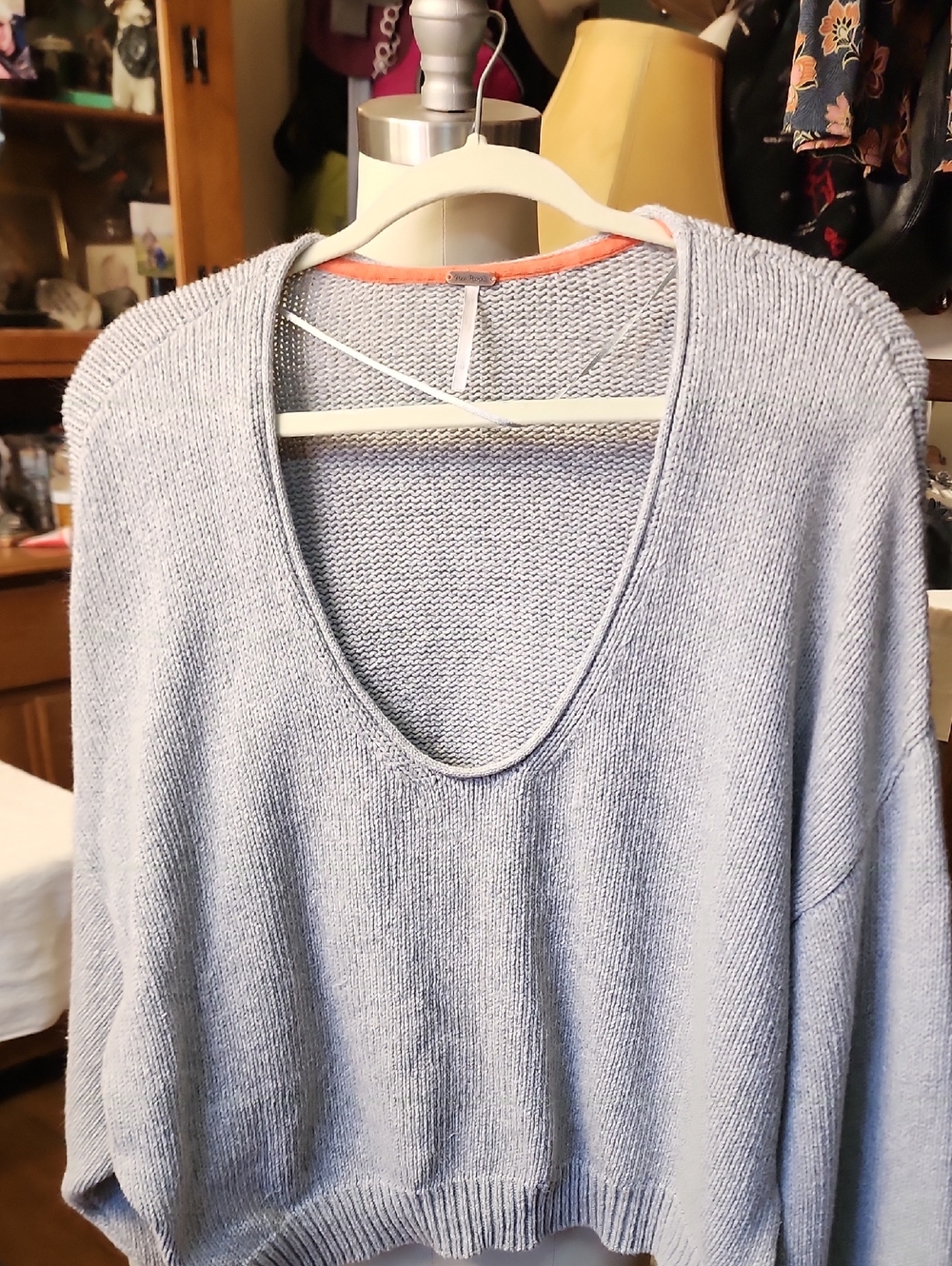 Free People Low Neck Sweater